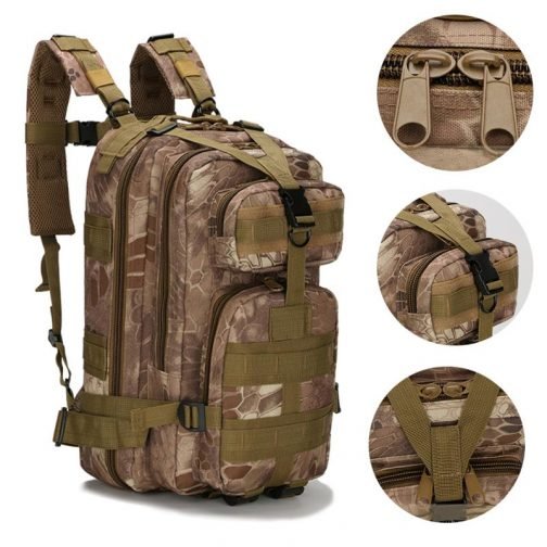 Camo Military Backpack