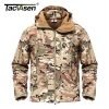 Camouflage Waterproof Soft Shell Windbreaker