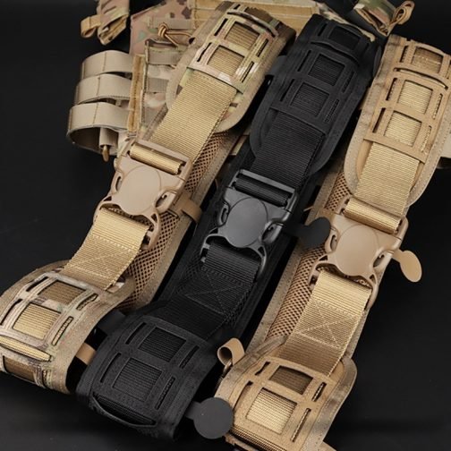 Tactical Belt For Molle System