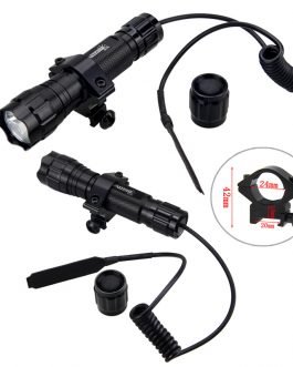 White/Green/Red LED Hunting Flashlight