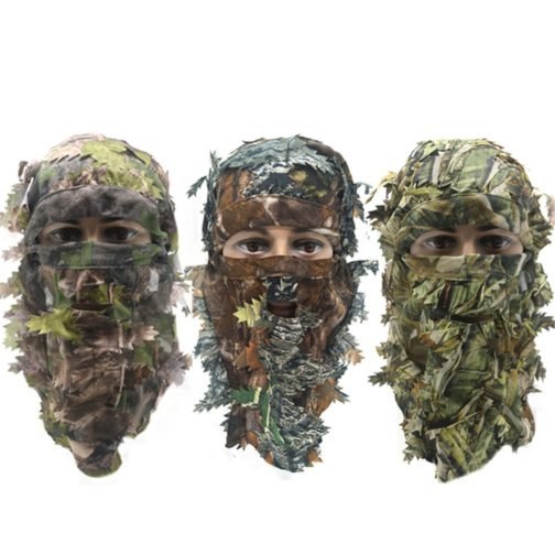 3D Camouflage Balaclava Full Face Mask Wargame Cycling Hunting Army Bike Military Helmet Liner Tactical Airsoft 2